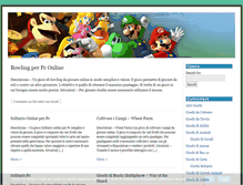 Tablet Screenshot of giochiamogratis.net